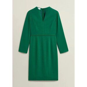 Hobbs London Chessie Dress NWT Verdant Green US 14 UK 18